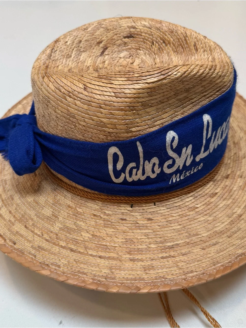 Sahuayo Legitimo Mexican Hat with Blue 'San Lucas' Band